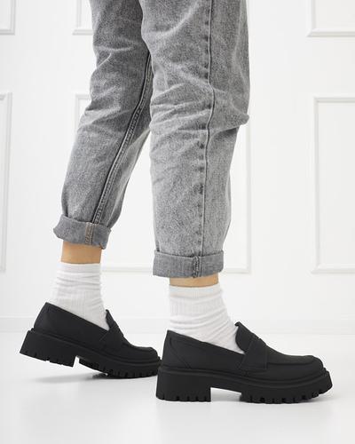 Čierne dámske topánky Vanocio - Obuv