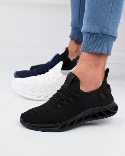 Royalfashion Black Pánska obuv AeroFlash