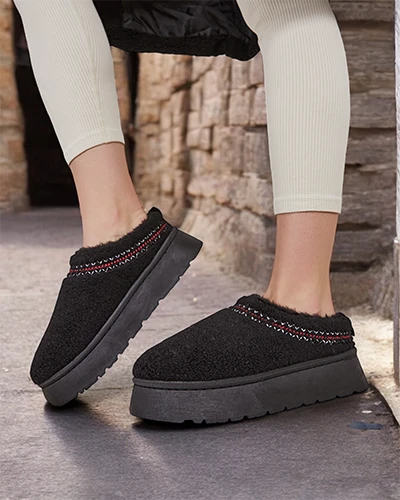 Royalfashion Dámske snehové topánky a'la topánky Esel