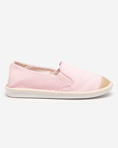 Svetloružové dámske espadrilky Joll- Footwear