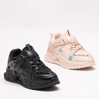 Čierne dámske športové tenisky Toshian - Obuv