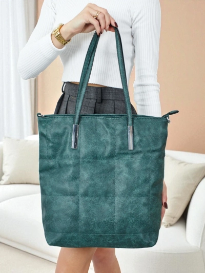 Ženska shopper torbica iz eko usnja Tessira