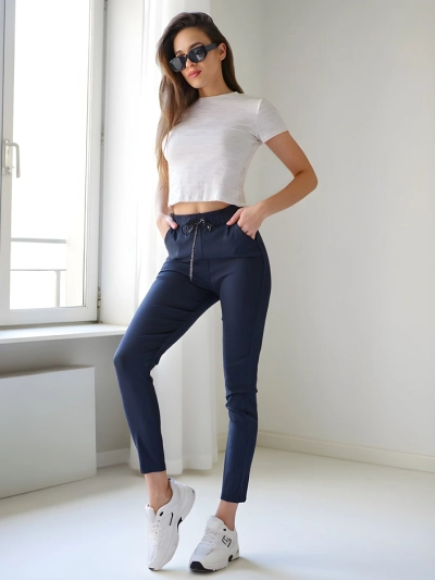 Royalfashion Bavlnené treggingy pre ženy