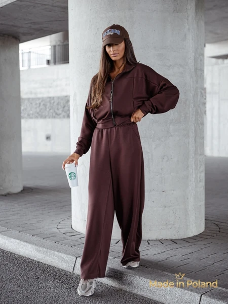 Viskozni ženski komplet trenirke Long Waves