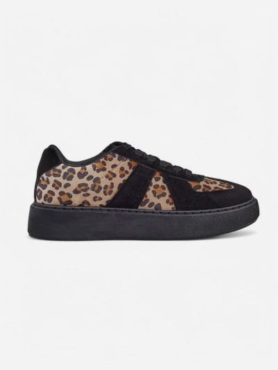 Royalfashion Dámske športové tenisky s leopardím vzorom Big Cat