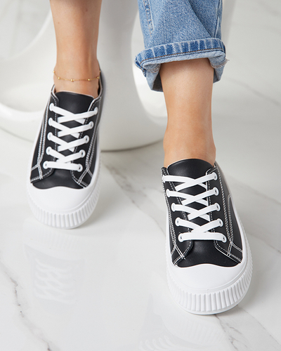 OUTLET Čierna dámska športová obuv, tenisky Kerisso - Obuv