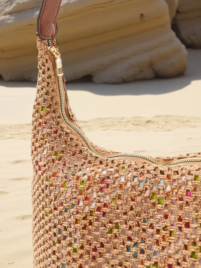 Royalfashion Veľká slamenná letná taška