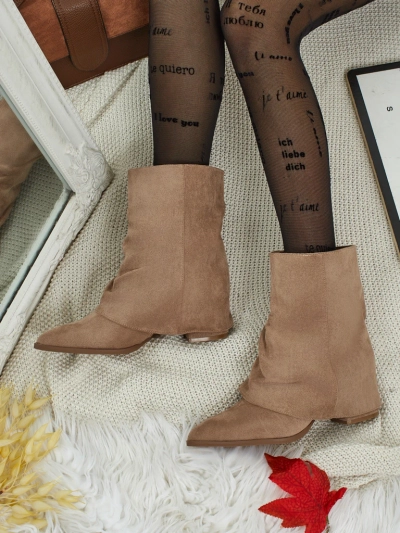 Ženski gležnarji z zaprtim zgornjim delom Moonly