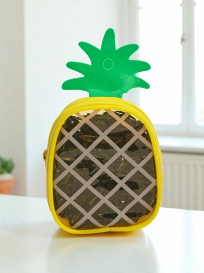 Royalfashion Večbarvne silikonske gumice Ananas