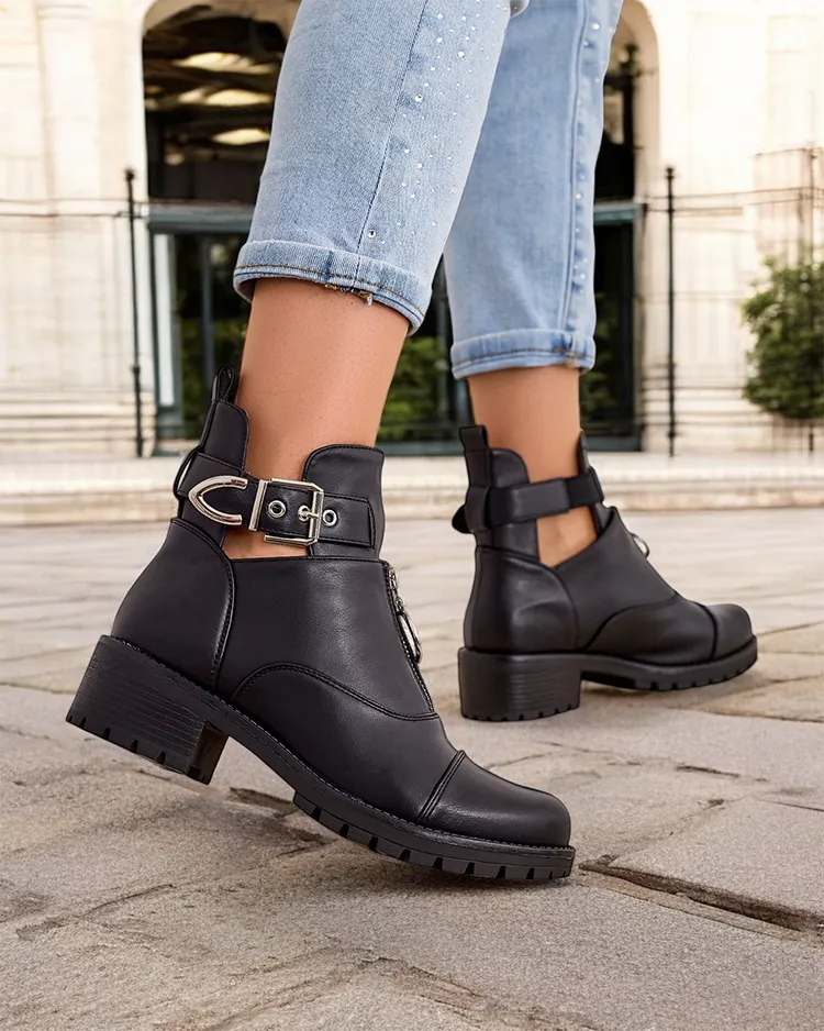 Royalfashion Dámske kotníkové topánky typu worker Komoves