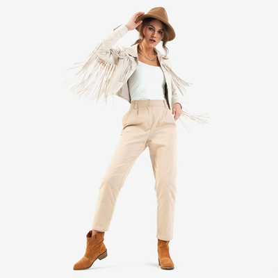 Hnědé boty s nízkým podpatkem, kovbojské boty Toronto - Obuv 1