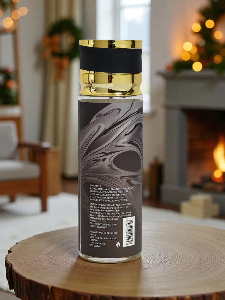 Inspirirana moška meglica za telo Confes