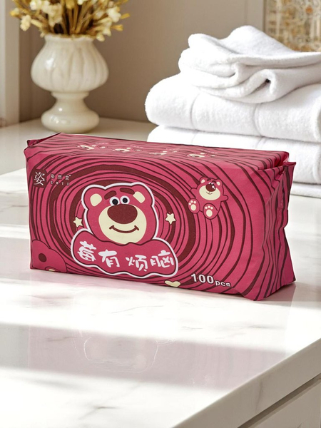 Bavlnené vlhčené obrúsky 100 ks.