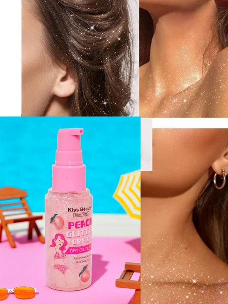Summer Spray – Tekutý rozjasňovač na tvár a telo Peach