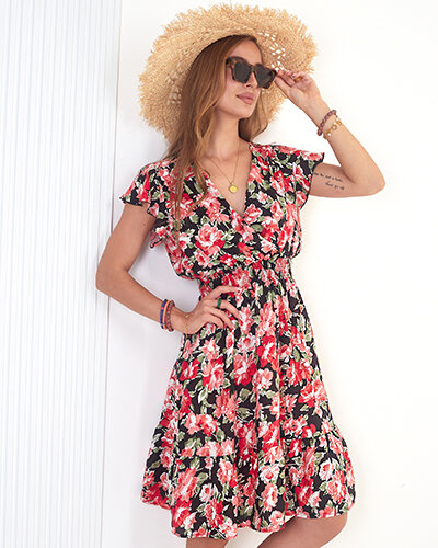 Royalfashion Dámske šaty s potlačou