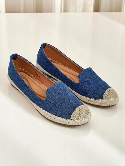 Royalfashion Dámske espadrilky z eko-semišu Bombei