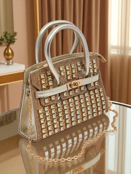 Royalfashion Ženska torbica s cirkoni Seren Voux