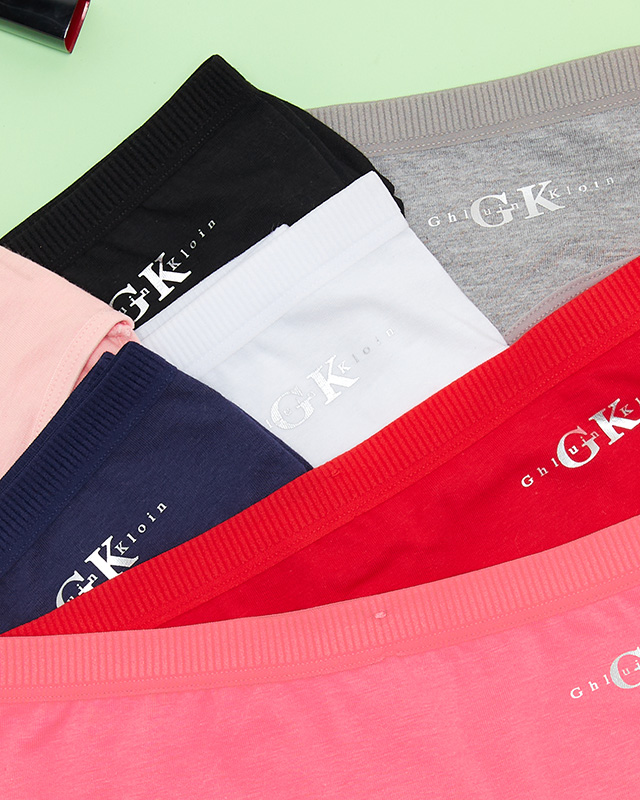 Bavlnené dámske slipy set 7 / bal - Spodná bielizeň