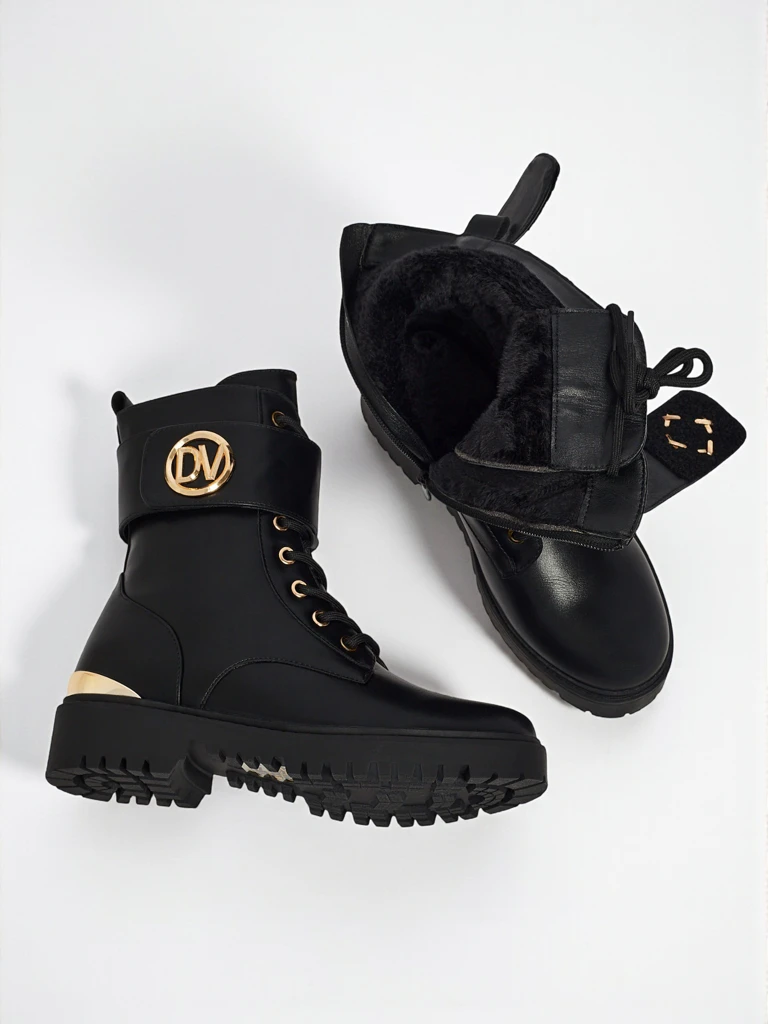 Ženski delavski škornji z okraski Lorice