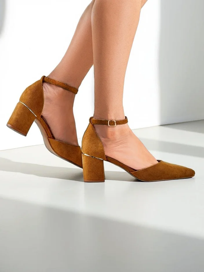 Royalfashion Dámske lodičky na nízkom podpätku Caelda