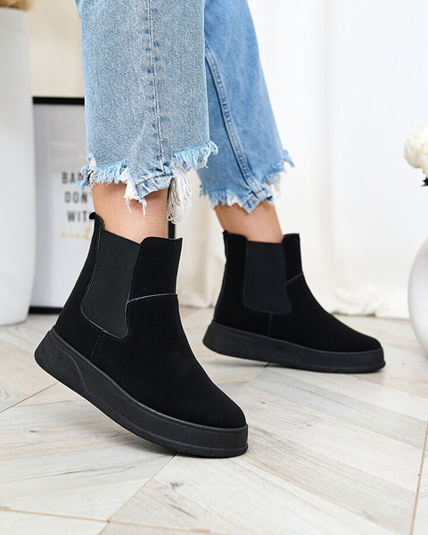 Royalfashion Béžové dámske čižmy a'la snow boots Uteris