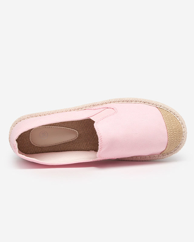 Svetloružové dámske espadrilky Joll- Footwear
