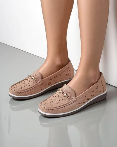 Royalfashion Dámske perforované mokasíny Cerro