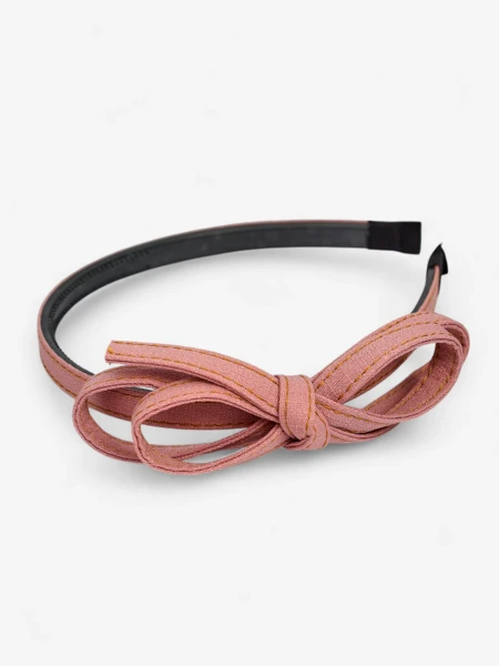 Royalfashion Čelenka s mašľou Džínsový štýl