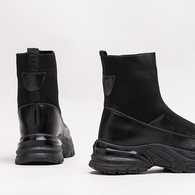 Čierne dámske športové slip-on tenisky Berida - Obuv