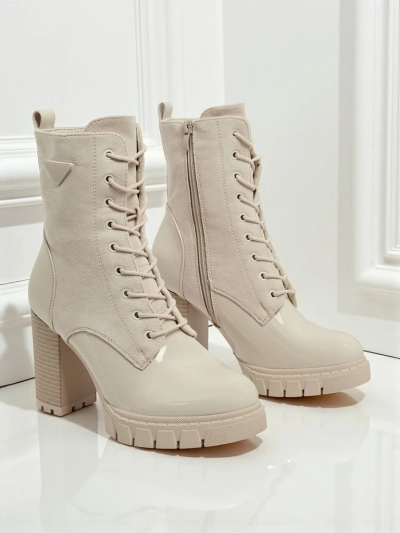 Ženski gležnarji iz eko semiša s peto Event Bramble