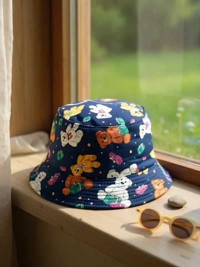 Royalfashion Detský klobúk Bucket Farebný Bucket