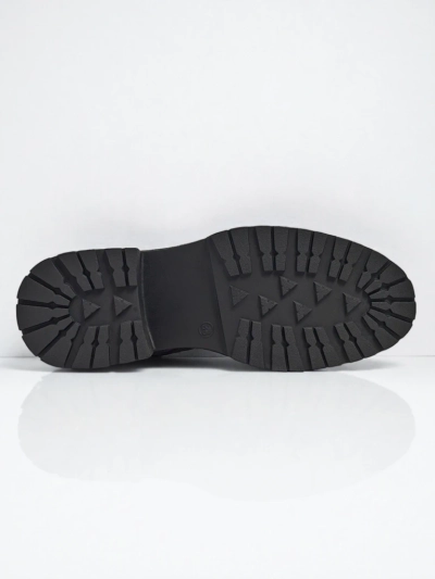 Eko usnjeni ženski gležnarji z vezalkami Elisse