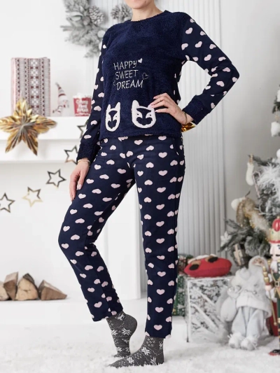 Royalfashion Dámske pyžamá a'la Polar Happy Sweet Dream