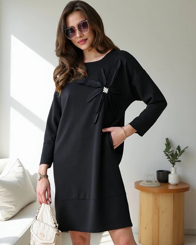 Royalfashion Dámske látkové šaty