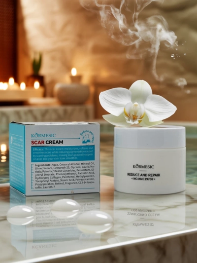 Krema za brazgotine, ki podpira obnovo kože