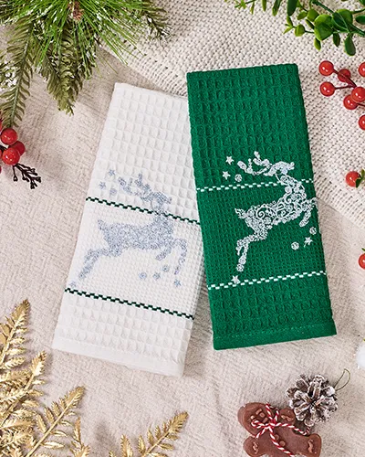 Royalfashion Pohodlná súprava uterákov na dovolenku Šťastný Nový rok