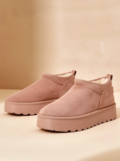 Royalfashion Dámske krátke čižmy a'la snow boots Ozozi