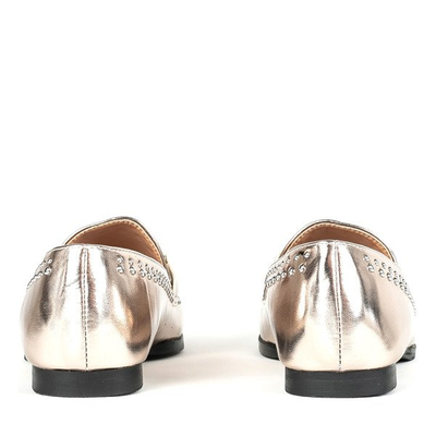 Zlaté mokasíny s trysky Idaho - Obuv 1