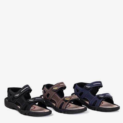 Černé pánské sandály Brendon - obuv 1