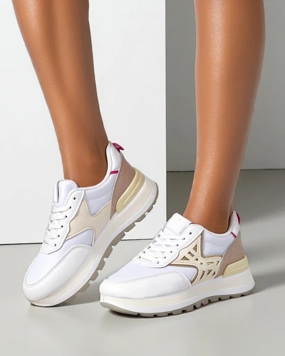 Royalfashion Dámske Tenisky s trblietkami Senues