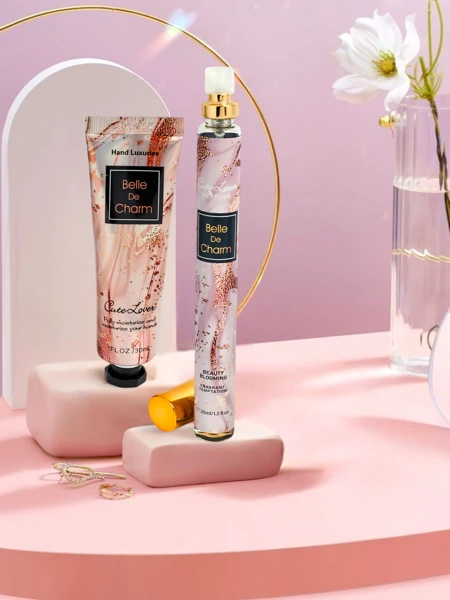 Belle De Charm Calista - Komplet parfuma in kreme za roke 30ml