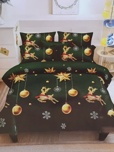 Royalfashion vianočný posteľný set 160x200 kompletný 3-ČASTI