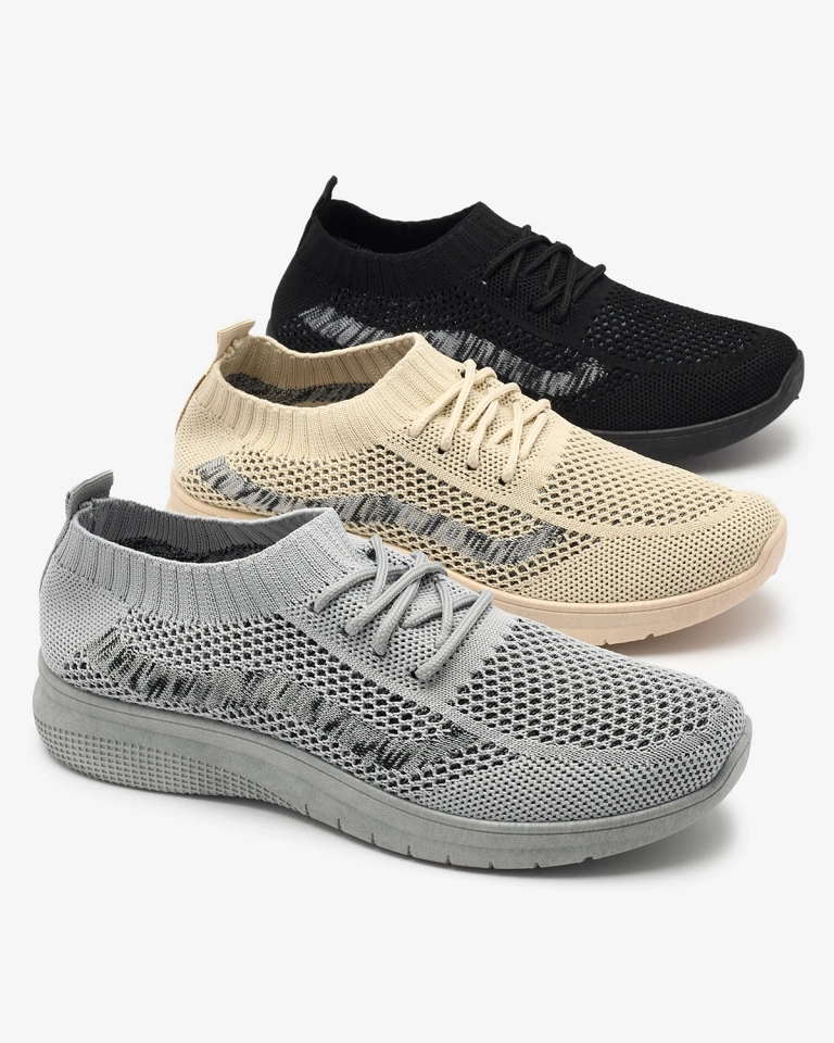 Čierna dámska textilná športová obuv Fiabom- Obuv