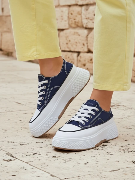 Royalfashion Dámske platformové tenisky Beemes