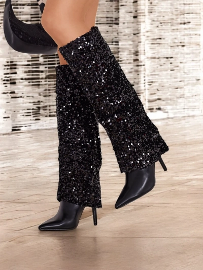 Royalfashion Dámske topánky na vysokom opätku s žirkónmi Endove