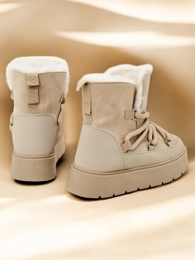 Dámske zimné čižmy so šnurovaním Royalfashion Liloz