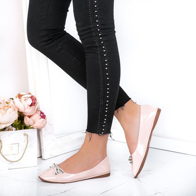 Růžové baleríny z eko kůže Payton - Footwear 1