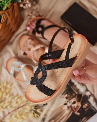 Royalfashion Dámske sandále Elova Zirconia