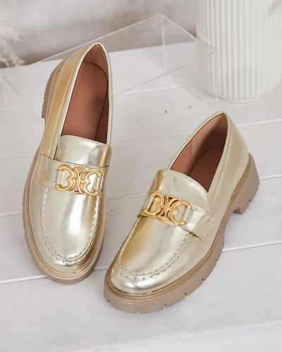 Zlati Mokasini Chloé Eleganten Ženski Stil