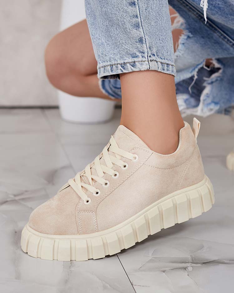 Royalfashion Dámska športová obuv na platforme moon